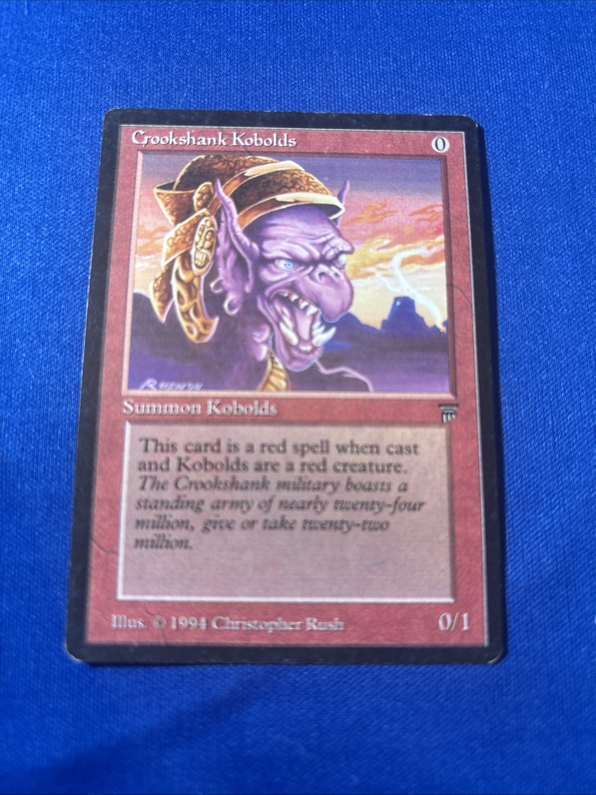 CROOKSHANK KOBOLDS LP Legends Vintage mtg Magic fast shipping