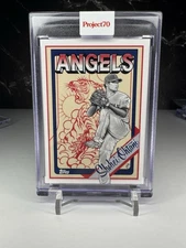 2021 Topps Project 70 - Shohei Ohtani #493 by Mister Cartoon /4475 SP