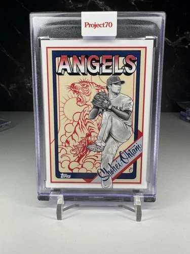 2021 Topps Project 70 - Shohei Ohtani #493 by Mister Cartoon /4475 SP