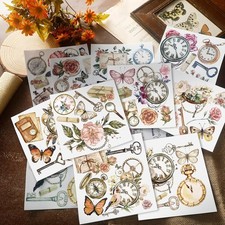 20 Sheets Farmhouse Rub on Transfers for Crafts and Furniture Rub on Transfer...