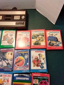 RARE: Sylvania Intellivision 1979 Console  17 games. TESTED!! SEE PHOTOS/ READ!