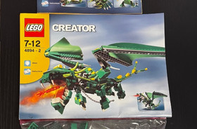 2006 LEGO CREATOR 4894-1 + 4894-2  Mythical Creatures COMPLETE No Box