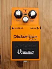 Boss DS-1w Waza Craft guitar distortion pedal made in Japan