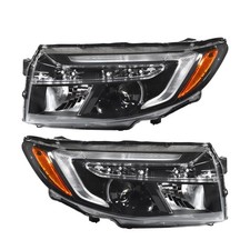 Pair of Headlights w/7-Pin Plug For 2022-2025 Honda Passport/2021-2025 Ridgeline