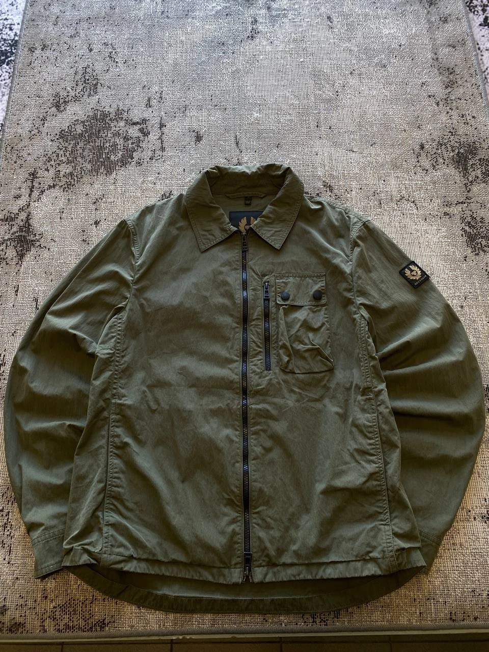 Belstaff Khaki Jacket Size Medium - product detail image 1