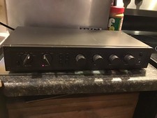 Hafler Model 110 Stereo Preamplifier Preamp Phono Input Nice Condition 