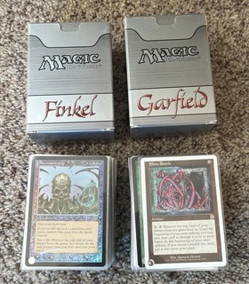 Deckmasters Garfield Vs. Finkel Magic the Gathering MTG Decks Unplayed