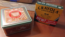 CRAYOLA Limited Edition 50th Birthday Tin Sealed 64 Crayon Box 2008