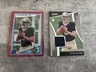 2025 Panini Rated Rookie Tyler Shough Optic Red Wave Prizm & Absolute RC Patch