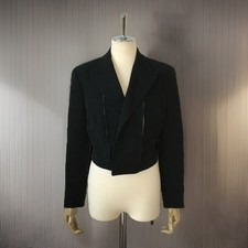 Comme des garcons Vintage 80s Black Jacket Made in Japan AD1989