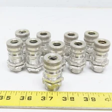 Killark A-5033 1/2" Aluminum Cord Grip Flat Cable 0.312-0.437 Lot of 10