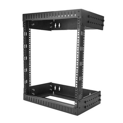 StarTech-New-RK12WALLOA _ ADJUSTABLE 2 POST 12U 19IN WALL MOUNT NETWOR