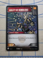 WOTC Transformers TCG - Agility Of Bumblebee R 002/081 - Upgrade - Utility