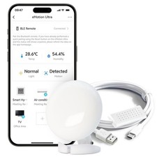 LinknLink eMotion Ultra 60GHz mmWave Radar WiFi Smart Presence Sensor, IR, Brigh