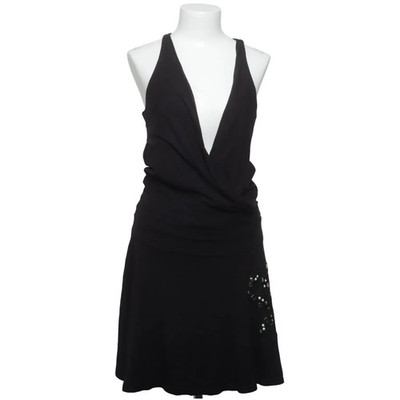 Kani, Neckholderkleid, Größe: L, Schwarz, Einfarbig, Damen #ZEZ
