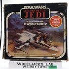 X-Wing Fighter 100% Complete Star Wars 1977 Kenner Action Figure Vehicle