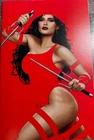 DAREDEVIL PUNISHER TRIGGER 5 JT CHRISTOPHER ELEKTRA NEGATIVE MEGACON VARIANT NM