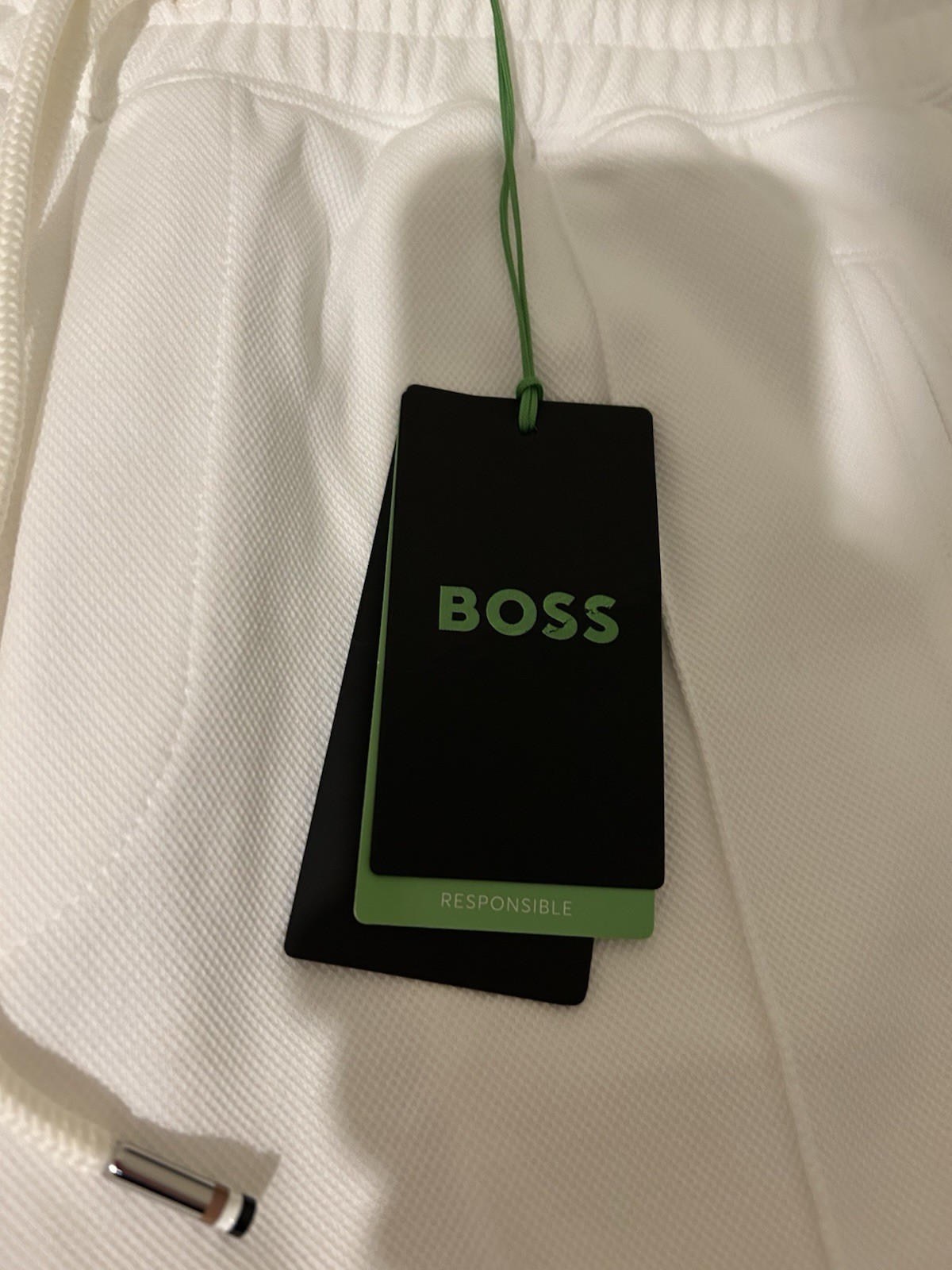 Hugo Boss Tracksuit Set BNWT – White – Top L & Bottom M – Premium Designer image 6