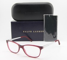 NEW RALPH LAUREN RL 6135 5144 VIOLET GUNMETAL AUTHENTIC EYEGLASSES 52-16