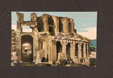 CARTOLINA S. MARIA CAPUA VETERE - ANFITEATRO - VIAGGIATA 1916
