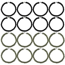 16PCS Military Boot Straps, Elastic Boot Bands Blousing Garter Straps Outdoor...