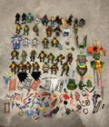 Huge Lot Of  TMNT Vintage Teenage Mutant Ninja Turtles Vehicles and Accessories