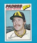 1977 TOPPS BASEBALL SET BREAK 303 GENE TENACE PADRES NM/MT+