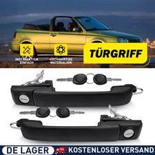TÜRGRIFF SCHLOSS VORNE LINKS RECHTS FÜR VW GOLF 3 4 CABRIO VARIANT 2x 1H0837207B
