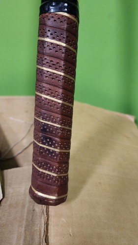 1 Vintage Adidas Haillet Wooden Tennis Racket Racquet With Cover Exct - Picture 19 of 24