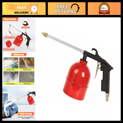 #ad High Pressure Air Blow Gun Kit with Brass Nozzle amp; Water Bottle for Engine Clean $63.99