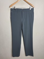 J.Lindeberg Pants Mens 31x32 Gray M Elliot Slim Fit Micro Stretch Golf Chino