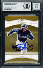 Ichiro Suzuki Auto 2001 Donruss Classics RC 146 Mariners Sig 10 568/585 Beckett