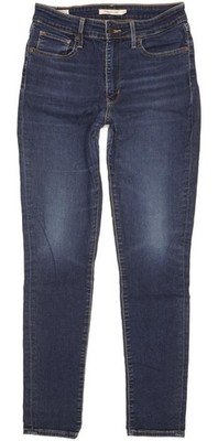 Levi's 721  Damen Blau Skinny Slim Stretch Jeans W29 L30 (103848)