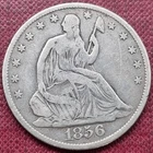 1856 O Seated Liberty Half Dollar 50c VF Better Grade #99612