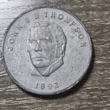 Shell Canada  John S D Thompson Canada Prime Minister (1892) Parliament Token