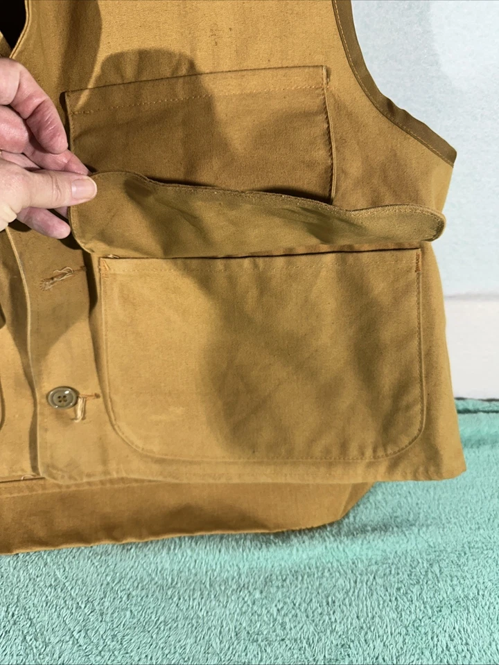 Bone-Dry Red Head Men's Hunting Vest Tan X/L Shooting Outdoor W/Removable Pouch  - Image 4 of 4