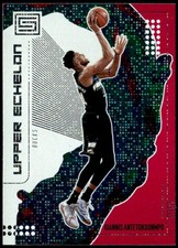 2019-20 Panini Status #10 Giannis Antetokounmpo Upper Echelon Red E1