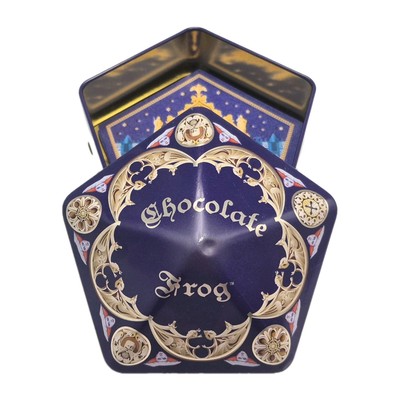Harry Potter Chocolate Frog Tin w/5 Wizard Cards Universal Studios 