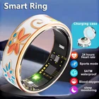 Smart Health Ring Tracker For Women BP Sleeping Fitness Monitor IP68 Waterproof