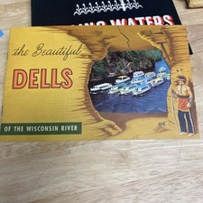 Wisconsin Dells Souvenir Booklet 1956 Travel Pamphlet Nostalgia