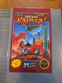 Karnov Nintendo NES Authentic Tested Cib