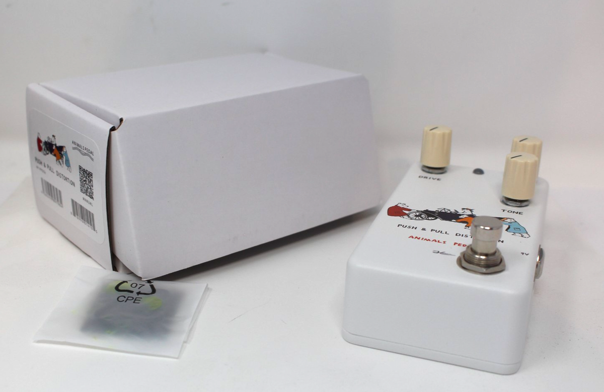 Animals Pedal Push & Pull Distortion Guitar Effect Pedal Unit Only