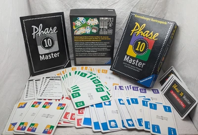 Phase 10 Master - Ravensburger Kartenspiel - 100% komplett | unbeschrieben - TOP - Bild 1 von 4
