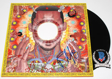 FLYING LOTUS SIGNED YOU'RE DEAD ALBUM VINYL RECORD LP STEVEN ELLISON BECKETT COA