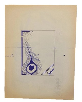 18x24 Unfinished John Wanamakers Advertising Poster Mockup Philadelphia Feather