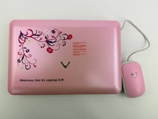 VTech Glamour Girl XL Laptop E/R Lerncomputer Maus Spiele Pink NEU OVP