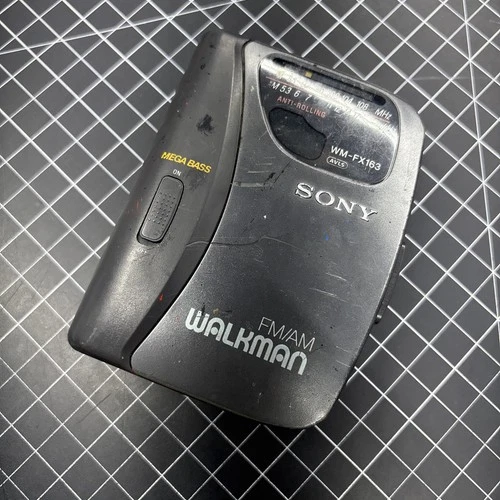 Vintage Sony WM-FX163 Walkman Portable Cassette Player AM/FM Radio Tested