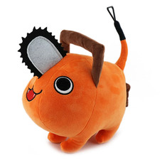 25cm Smile Anime Chainsaw Man Pochita Cosplay Props Plush Doll Pillows Toy Gift