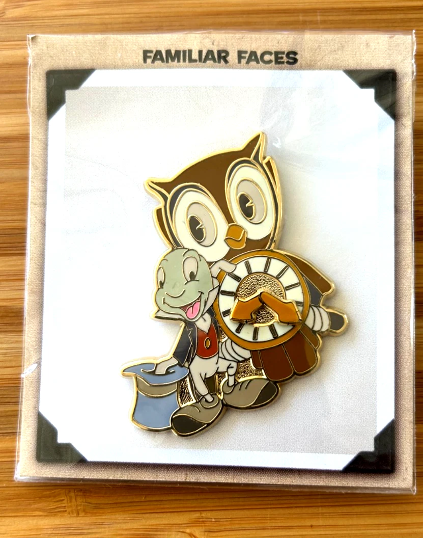 Disney Pin: JIMINY CRICKET 2001 LE NIP