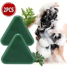 Usman-Grass Shampoo Bar for Hair Growth, 4.2oz - Reduce Hair Loss, Deep Cleanse